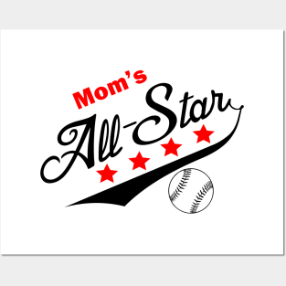 Mom's All-Star Posters and Art